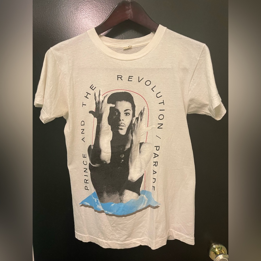Original vintage rare Prince 1986 tour shirt
